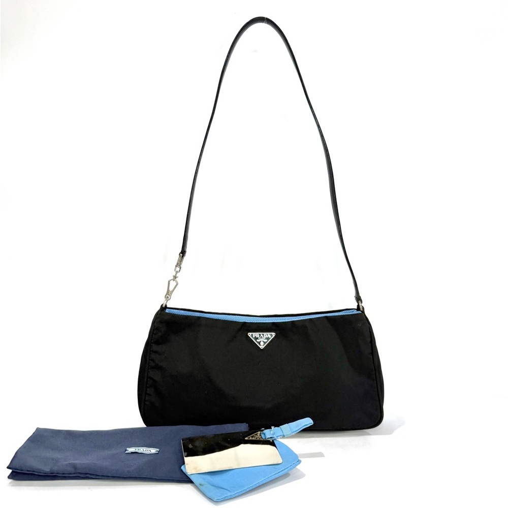 ✨SOLD✨ Prada Nylon Pochette w Mirror Accessory